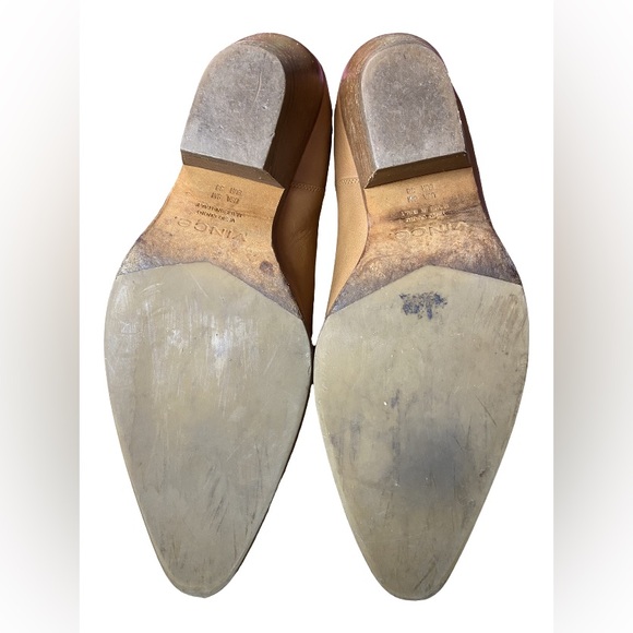 Vince Women’s Eclland Caramel Leather Chelsea Booties Size US 8/EUR 38 - Picture 5 of 6